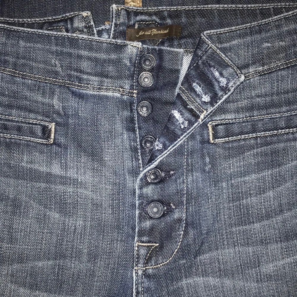 Retro 7 for all mankind Size 28 Inseam 34 inches